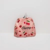 Pink cherry pattern handbag, a fashionable, simple and eco-friendly shopping bag Application Scenario